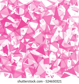 Pink Break Mosaic Background, Creative Design Templates