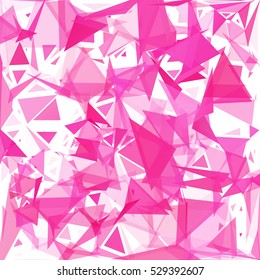Pink Break Mosaic Background, Creative Design Templates