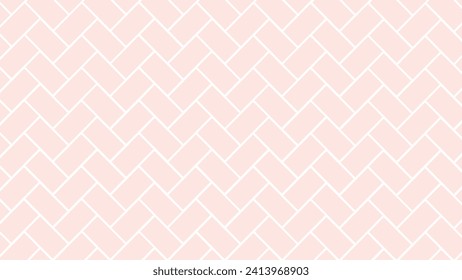 Paredes de azulejos de ladrillo rosa o fondo del suelo