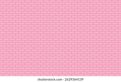 Arrière-plan mur en brique rose. motif géométrique Abstrait