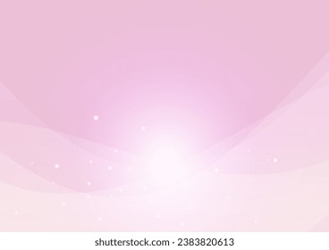 pink bright abstract wave background
