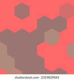 Pink brown background colors such as chocolate and strawberry with various styles