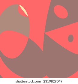 Pink brown background colors such as chocolate and strawberry with various styles
