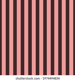 Pink and Brown Striped Background. Seamless background. Vertical stripe pattern vector. Pink and brown background.