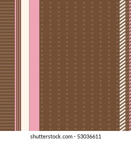 Pink and brown vector background