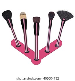 Pink brush