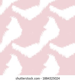 Pink Brush Stroke Camouflage abstract seamless pattern background suitable for fashion textiles, graphics