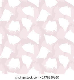 Pink Brush Stroke Camouflage abstract seamless pattern background suitable for fashion textiles, graphics