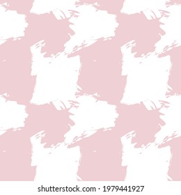 Pink Brush Stroke Camouflage abstract seamless pattern background suitable for fashion textiles, graphics