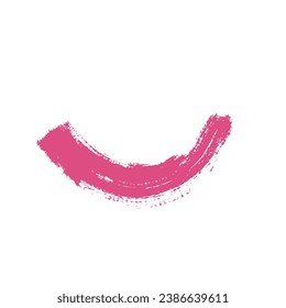 Elemento de diseño de salto de pincel rosa