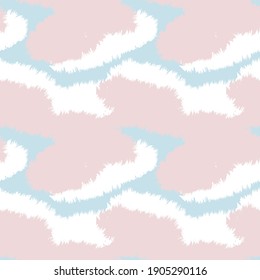 Pink Brush stroke fur pattern design for fashion prints, homeware, graphics, backgrounds