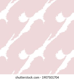 Pink Brush stroke fur pattern design for fashion prints, homeware, graphics, backgrounds