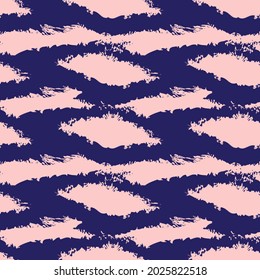 Pink Brush stroke fur pattern design for fashion prints, homeware, graphics, backgrounds