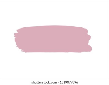 pink brush stroke paint background vector design