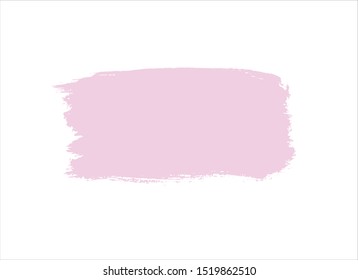 pink brush stroke paint background vector design