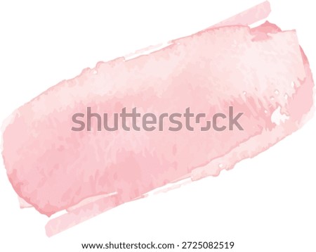 Pink brush stroke painted background vector. Perfect design for headline, logo and sale banner.