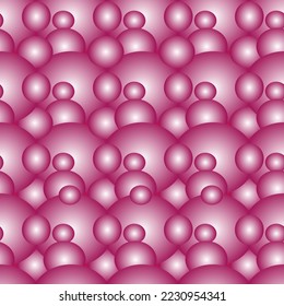 pink bubble gum classic seamles pattern