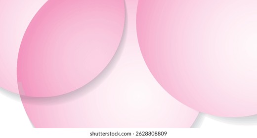 Burbuja rosa sobre fondo transparente y blanco. Chicle de cereza o fresa