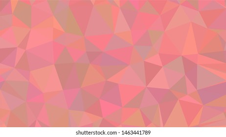 Pink/ Bubblegum modern gradient triangle background texture made out of triangles of  different sizes in vector art, to be used as background/texture for sites/posters (Low Poly texture)