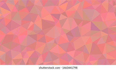 Pink/ Bubblegum modern gradient triangle background texture made out of triangles of  different sizes in vector art, to be used as background/texture for sites/posters (Low Poly texture)