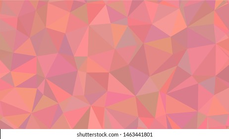 Pink/ Bubblegum modern gradient triangle background texture made out of triangles of  different sizes in vector art, to be used as background/texture for sites/posters (Low Poly texture)