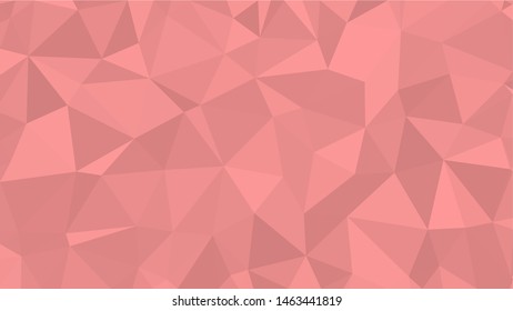 Pink/ Bubblegum modern gradient triangle background texture made out of triangles of  different sizes in vector art, to be used as background/texture for sites/posters (Low Poly texture)