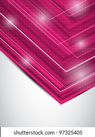pink business template. vector illustration