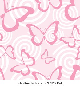 pink butterfly