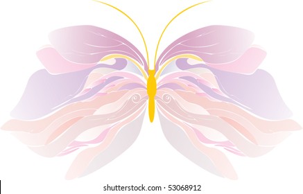 pink butterfly