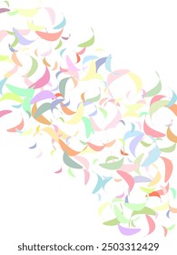 pink butterfly hand drawn design vector Cute spring wallpaper.
