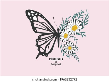 pink butterfy vector art design monarch butterfly isolated on white background