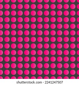 pink buttons seamless vector pattern design