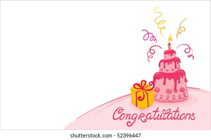 Pink cake