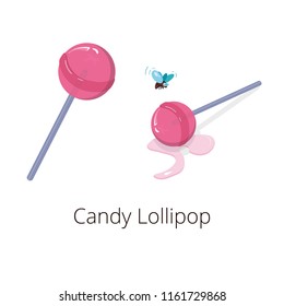 Pink Candy Lollipop