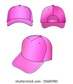 Pink cap