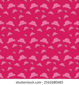 pink car abstract art pattern 