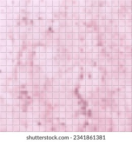 Pink ceramic tile with marble effect. Seamless background for creative design and creative ideas