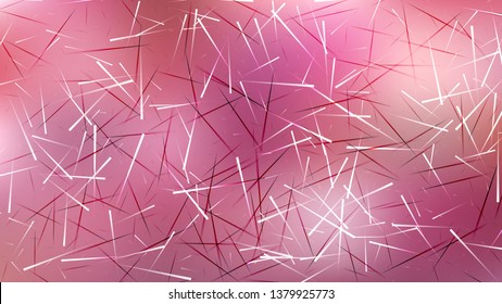 Pink Chaotic Random Lines Texture Vector