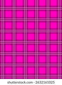Pink Checkered Pattern Fabric Texture 