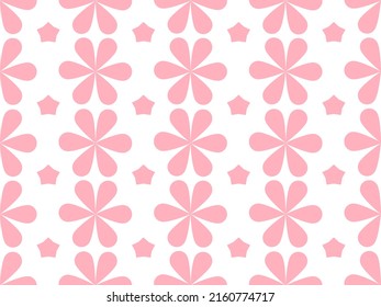 pink cherry blossoms pattern semless