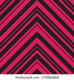 Pink Chevron diagonal striped seamless pattern background suitable for fashion textiles, graphics