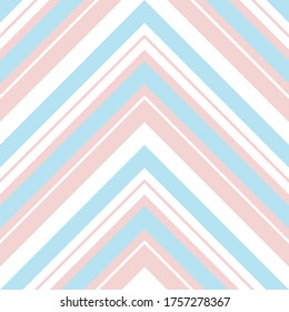 Pink Chevron diagonal striped seamless pattern background suitable for fashion textiles, graphics