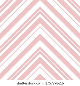 Pink Chevron diagonal striped seamless pattern background suitable for fashion textiles, graphics
