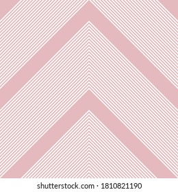 Pink Chevron diagonal striped seamless pattern background suitable for fashion textiles, graphics