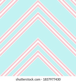 Pink Chevron diagonal striped seamless pattern background suitable for fashion textiles, graphics