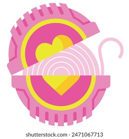 Chicle rosa de los años 90