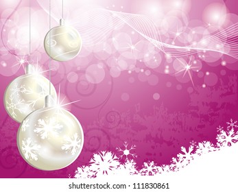 Pink Christmas backgrounds for design