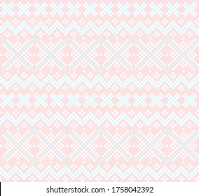 Fondo del patrón de la feria de Navidad rosa para textiles de moda, ropa de cama y gráficos