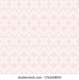 Fondo del patrón de la feria de Navidad rosa para textiles de moda, ropa de cama y gráficos