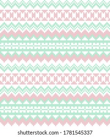 Fondo del patrón de la feria de Navidad rosa para textiles de moda, ropa de cama y gráficos